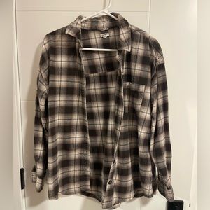Brown flannel